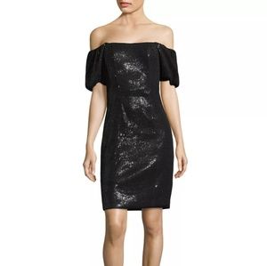 Nanette Lepore Daredevil Dress black sequin 2